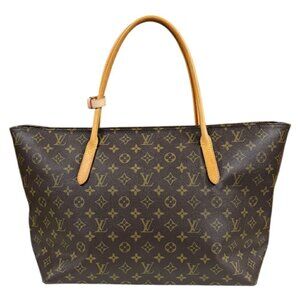 LOUIS VUITTON Brown Monogram Tote Bag